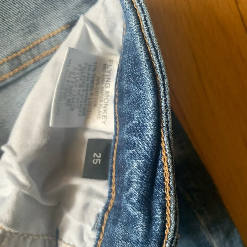 Flying Monkey Flared Blue Jeans - Picture 7 of 7